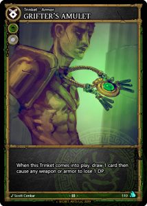 Grifters Amulet Card